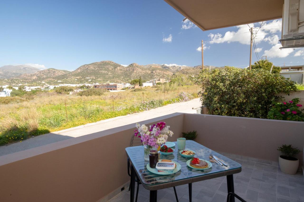 Studio Athena With Panoramic View Of Makrygialos Pilalímata Exterior foto
